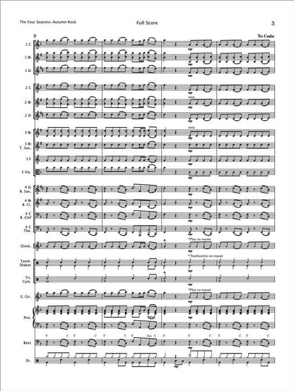 The Four Seasons - Autumn Rock - Paul Barker Music 