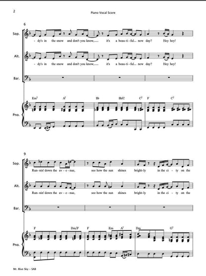 Mr. Blue Sky - Paul Barker Music 