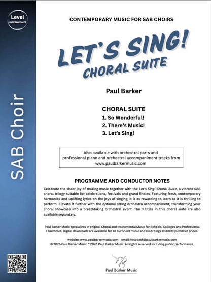 Let's Sing! Choral Suite