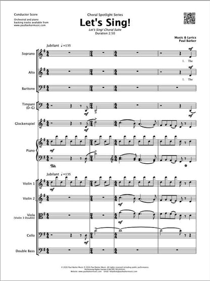 Let's Sing! Choral Suite