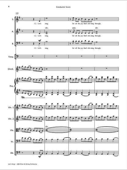Let's Sing! Choral Suite