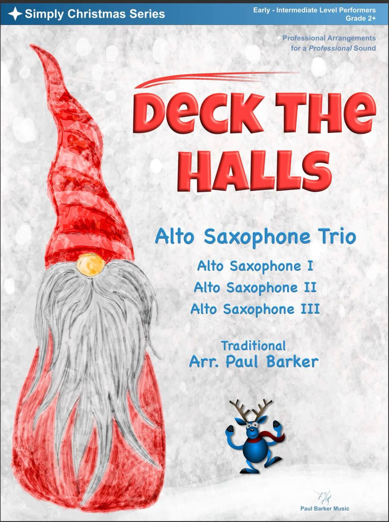 Deck The Halls (Alto Saxophone Trio)
