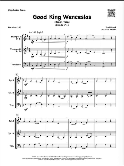 Good King Wenceslas (Brass Trio)