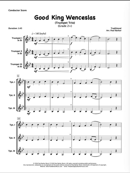 Good King Wenceslas (Trumpet Trio)