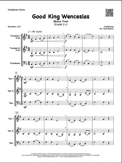 Christmas Brass Trios Book 4