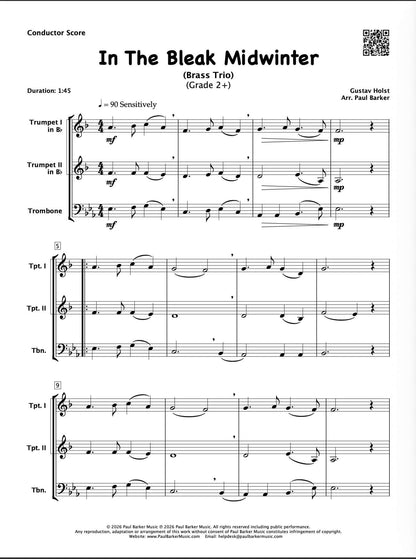 Christmas Brass Trios Book 4