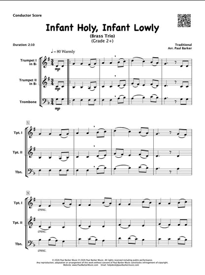 Christmas Brass Trios Book 4