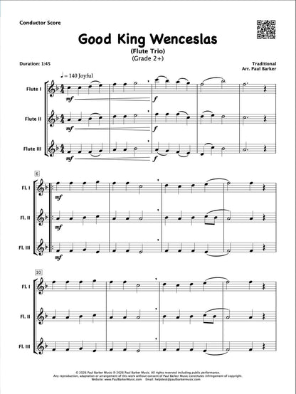 Christmas Flute Trios Book 4