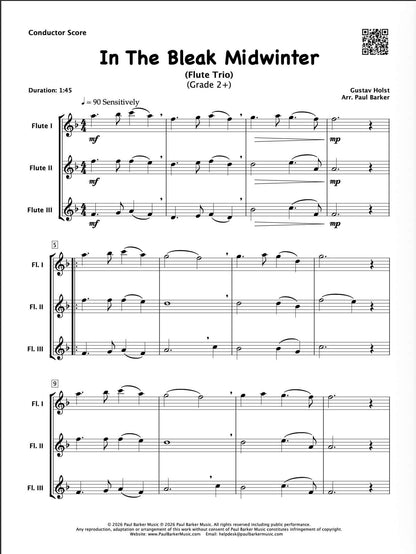Christmas Flute Trios Book 4