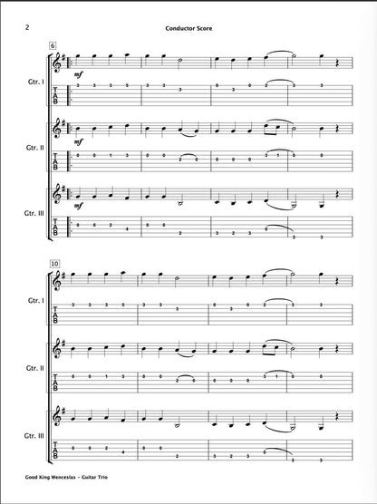 Christmas Guitar Trios Book 4