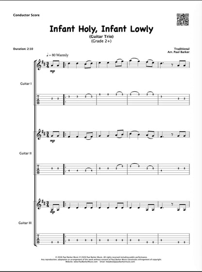 Christmas Guitar Trios Book 4