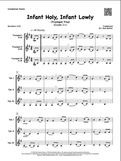 Christmas Trumpet Trios Book 4