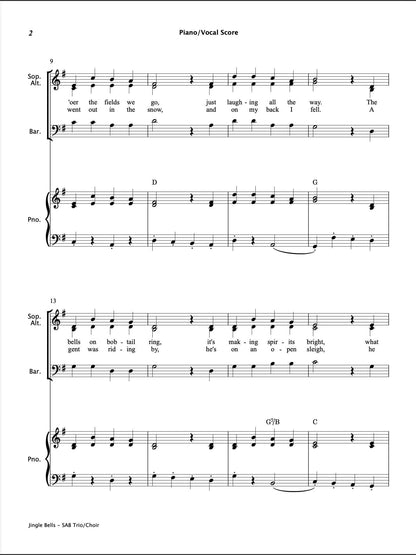 Jingle Bells (SAB Choir)