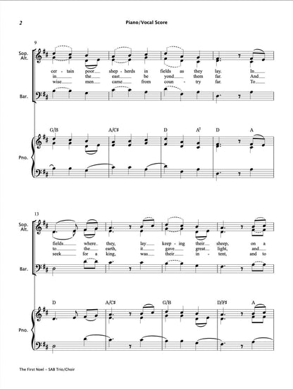 The First Noel (SAB Choir)