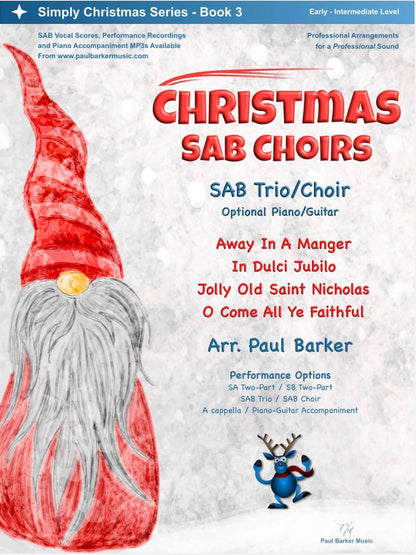 Christmas SAB Choirs Book 3