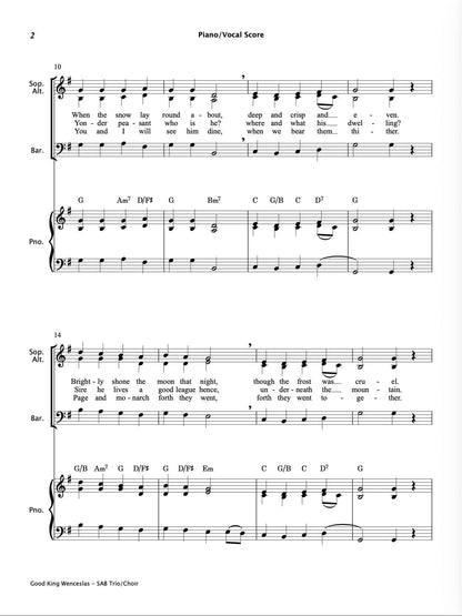 Christmas SAB Choirs Book 4