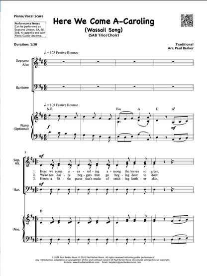 Christmas SAB Choirs Book 4