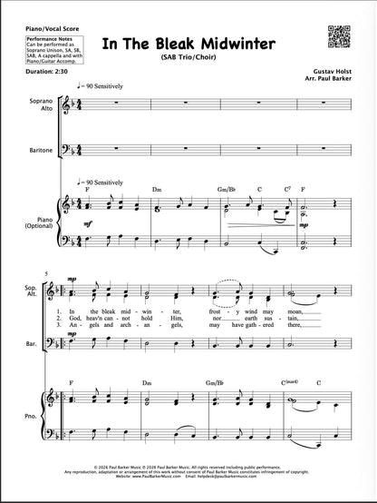 Christmas SAB Choirs Book 4