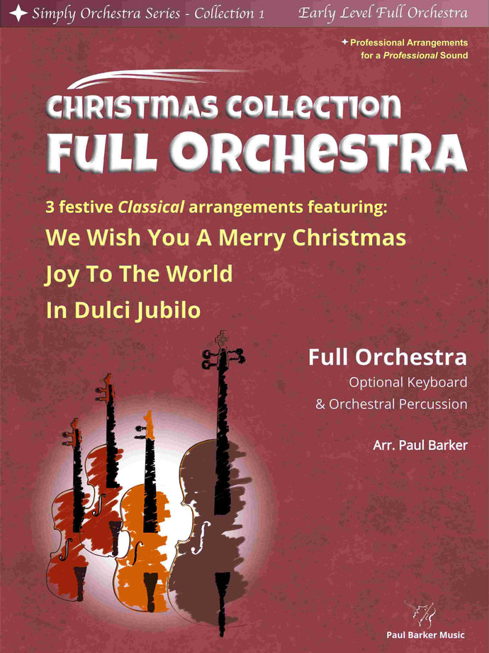 Simply Orchestra Series - Christmas Collection 1 - Paul Barker Music 
