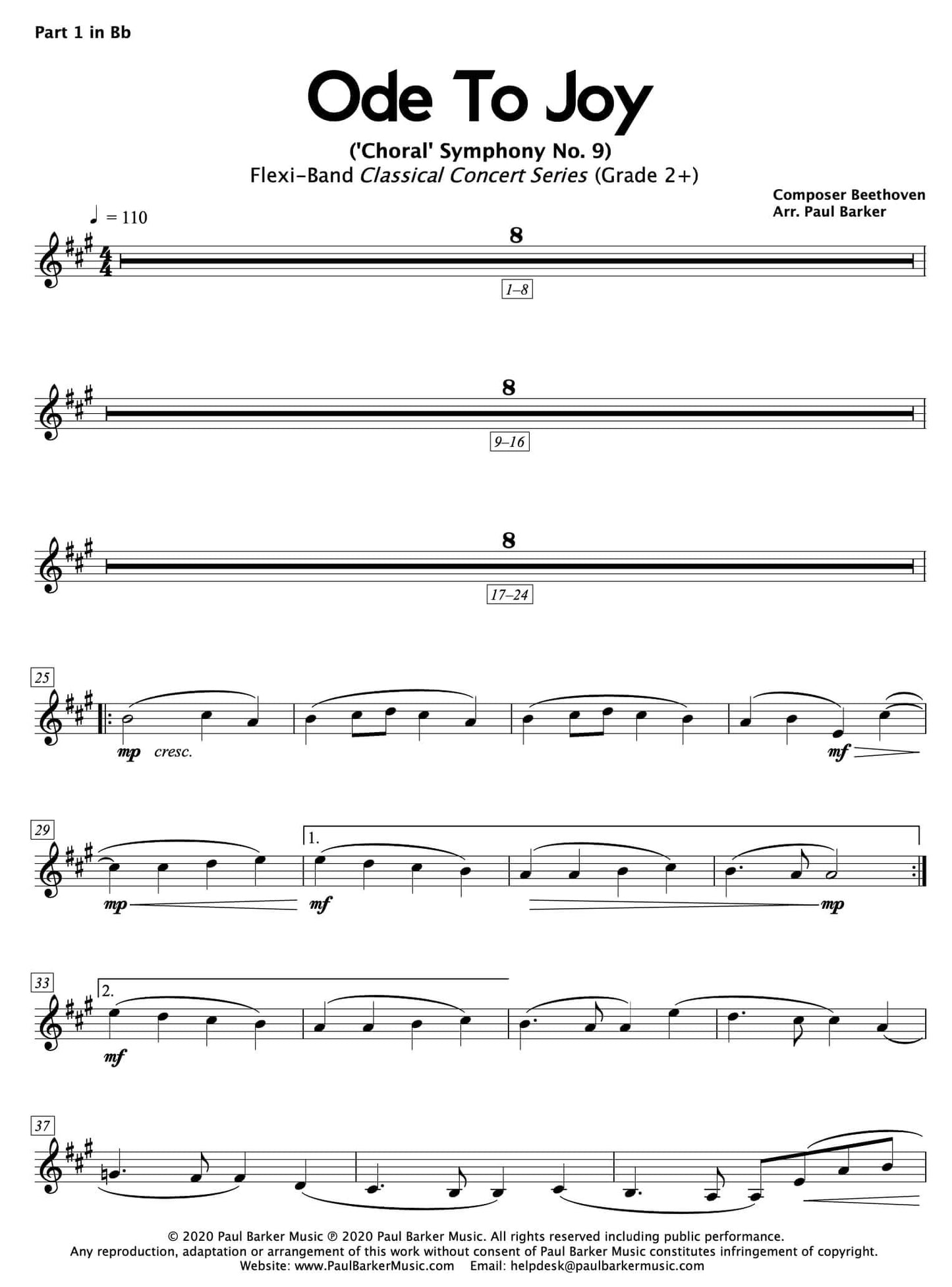 Classical Concert Series Multi-Bundle Value Pack 1 - Paul Barker Music 