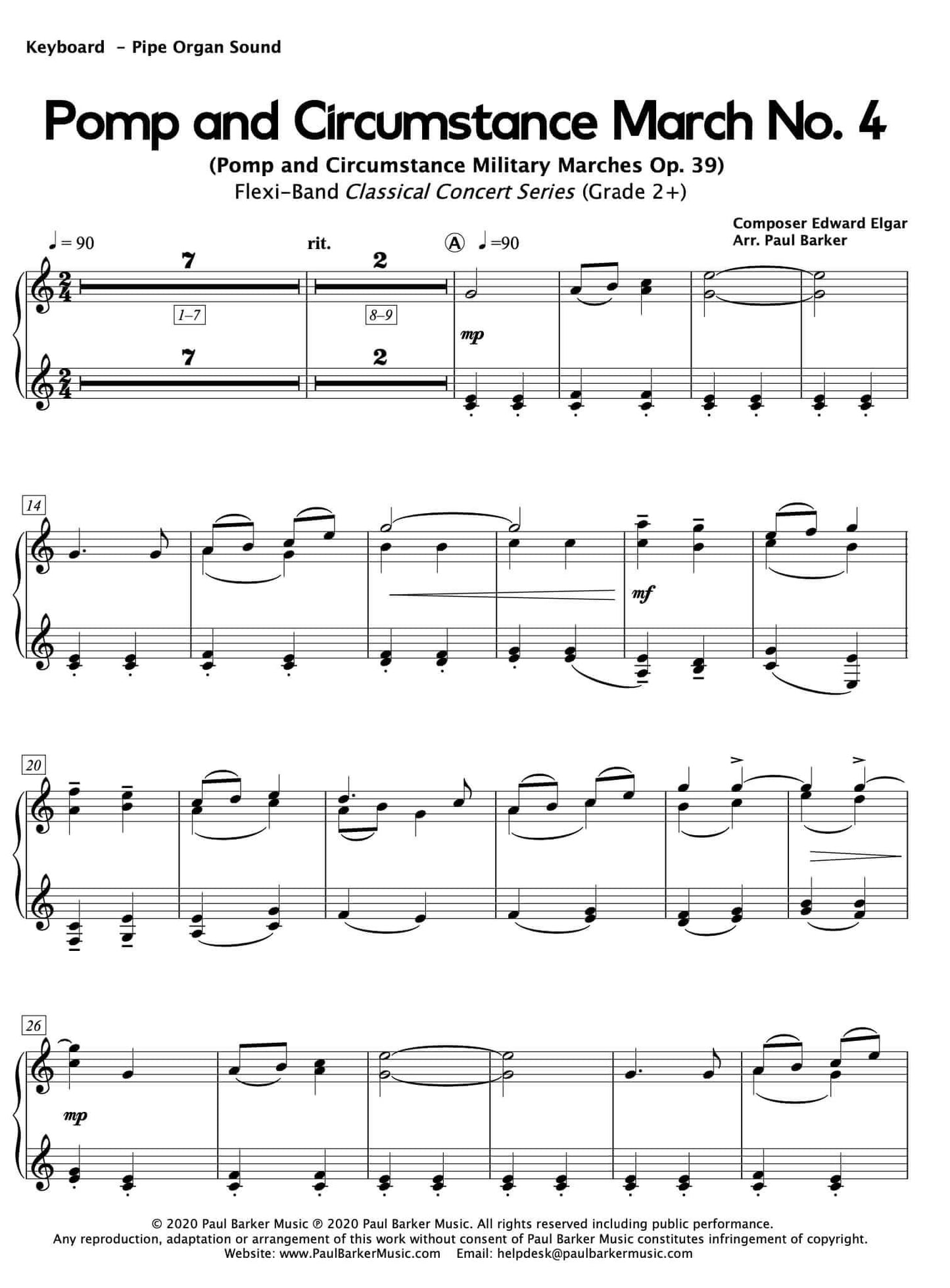 Classical Concert Series Multi-Bundle Value Pack 4 - Paul Barker Music 