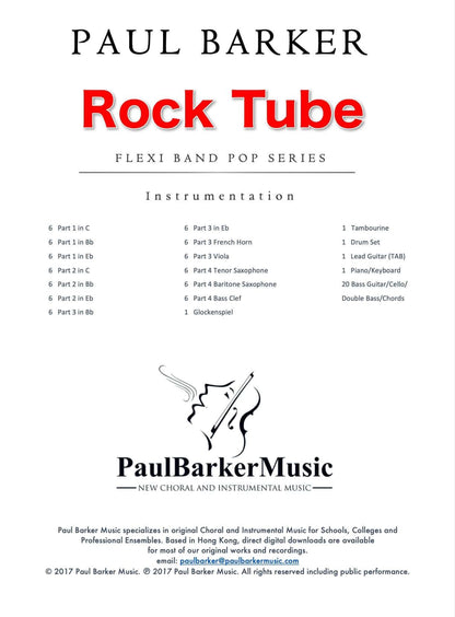 Flexi-Band Pop Series - Multi-Bundle Value Pack 2 - Paul Barker Music 