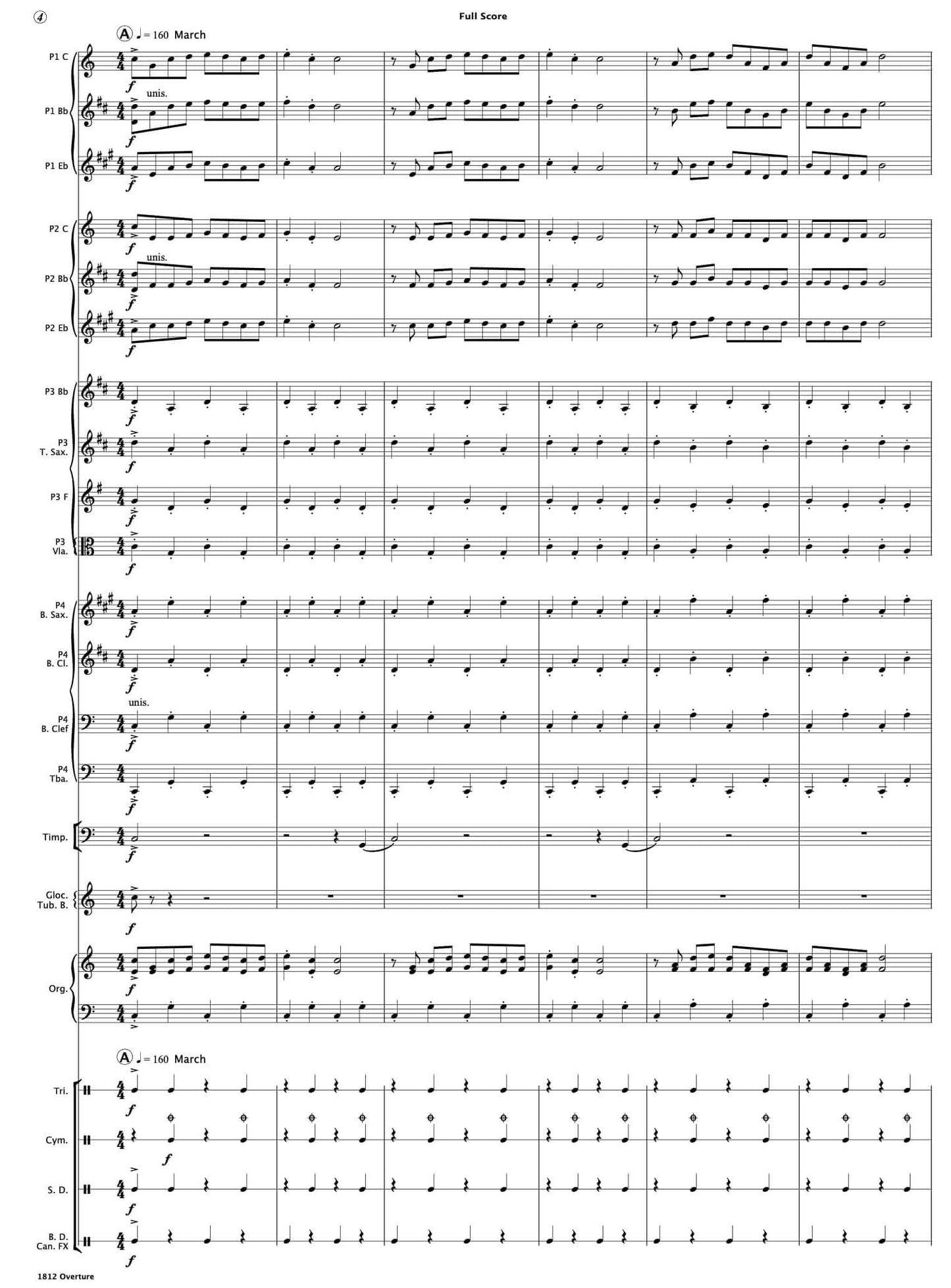 1812 Overture - Paul Barker Music 