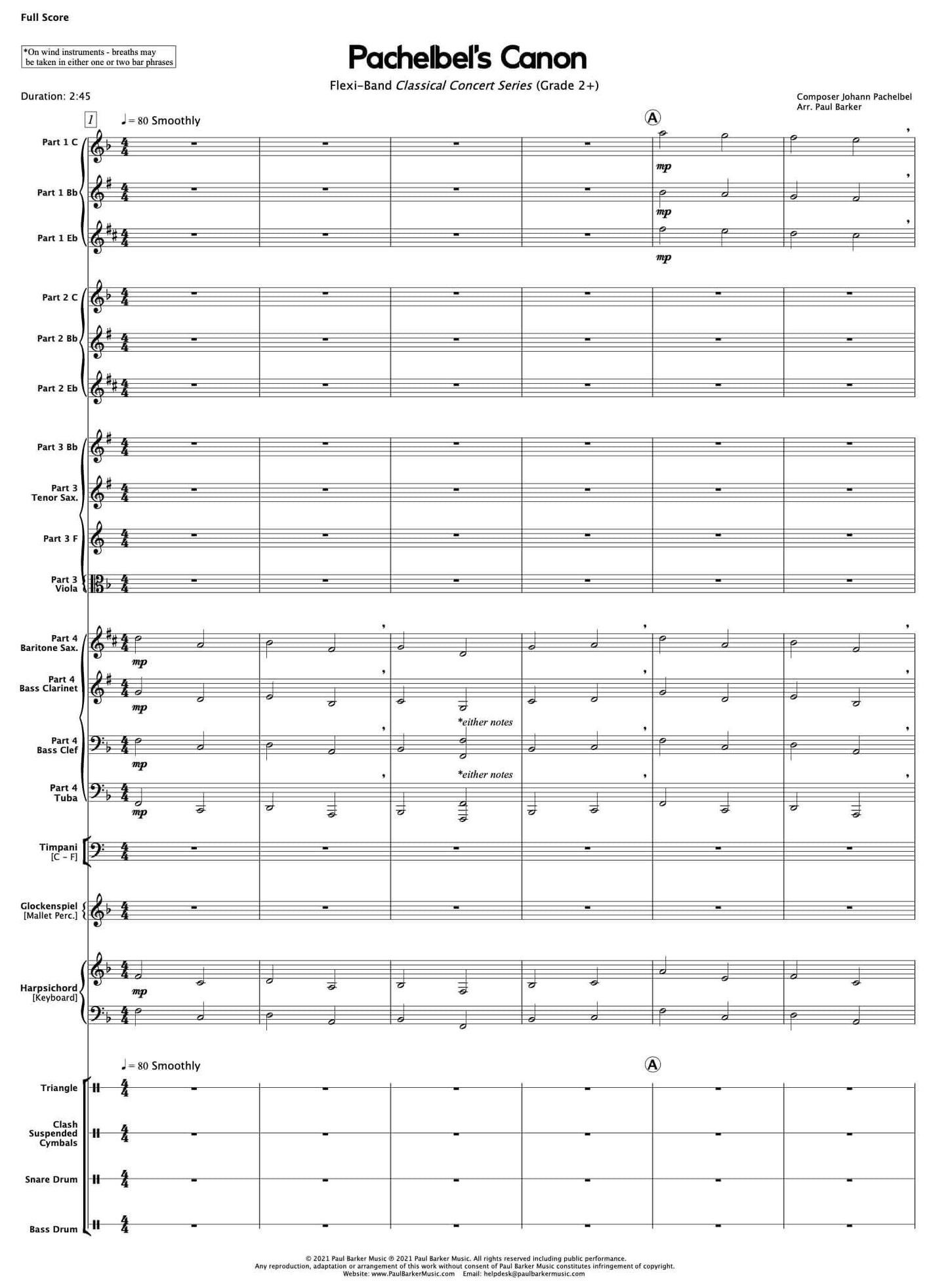 Classical Concert Series Multi-Bundle Value Pack 6 - Paul Barker Music 