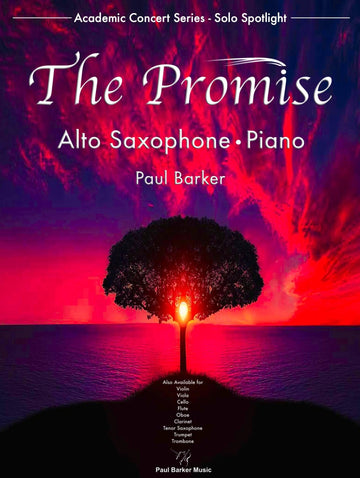 The Promise [Alto Saxophone & Piano] - Paul Barker Music 
