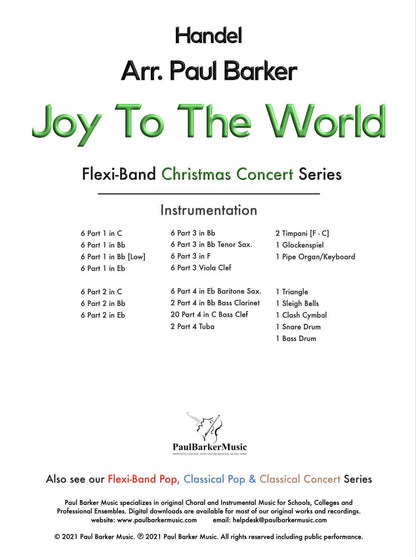 Joy To The World (Flexi-Band) - Paul Barker Music 