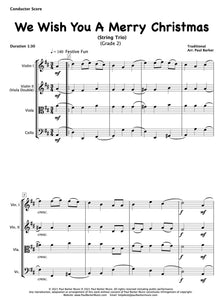 Christmas String Trios - Book 1 - Paul Barker Music 