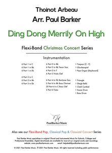 Ding Dong Merrily On High (Flexi-Band) - Paul Barker Music 