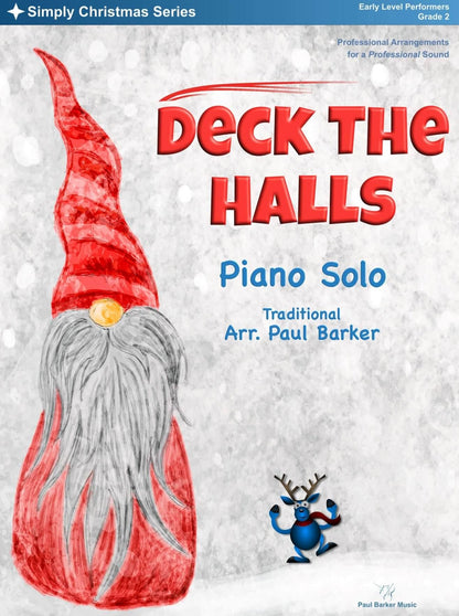 Deck The Halls (Piano Solo) - Paul Barker Music 