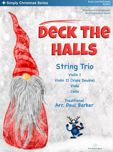 Deck The Halls (String Trio) - Paul Barker Music 