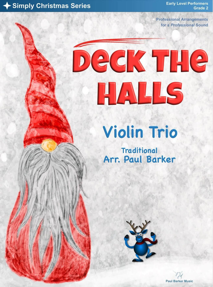 Deck The Halls (Violin Trio) - Paul Barker Music 