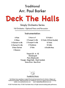 Deck The Halls (Full Orchestra) - Paul Barker Music 