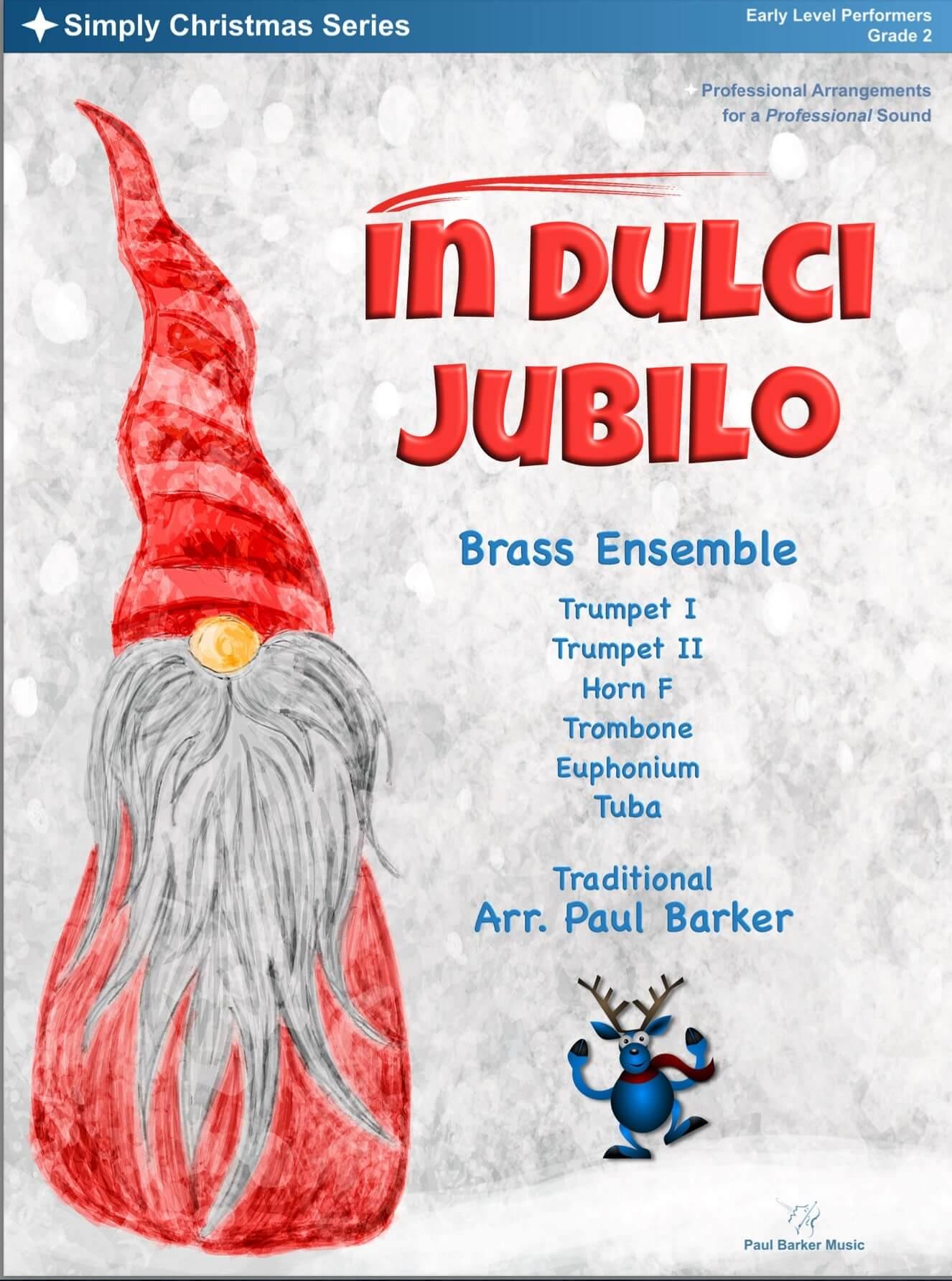 In Dulci Jubilo (Brass Ensemble) - Paul Barker Music 