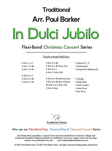 In Dulci Jubilo (Flexi-Band) - Paul Barker Music 