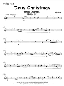 Deus Christmas (Brass Ensemble) - Paul Barker Music 