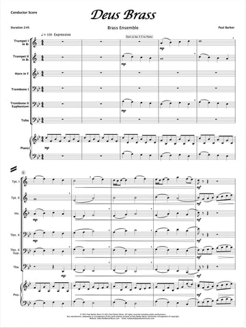 Deus Brass - Paul Barker Music 