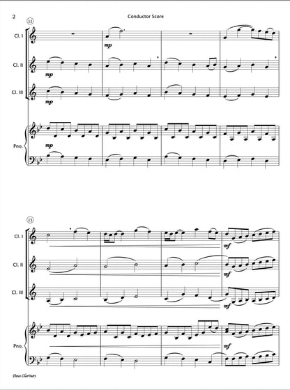 Deus Clarinets - Paul Barker Music 