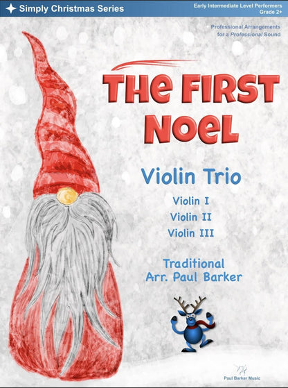 The First Noel (Violin Trio) - Paul Barker Music 