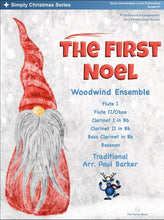 Load image into Gallery viewer, The First Noel (Woodwind Ensemble) - Paul Barker Music 