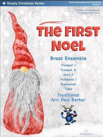 The First Noel (Brass Ensemble) - Paul Barker Music 