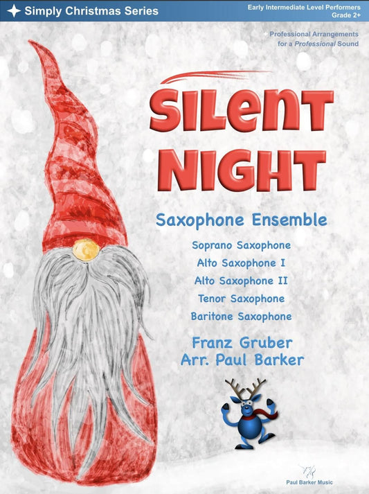 Silent Night (Saxophone Ensemble) - Paul Barker Music 