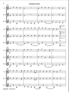 Jingle Bells (Clarinet Trio) - Paul Barker Music 