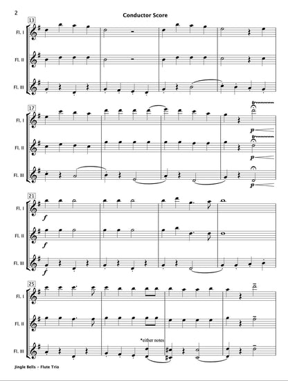 Jingle Bells (Flute Trio) - Paul Barker Music 