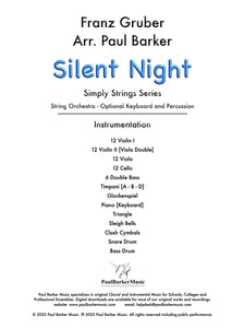 Silent Night (String Orchestra) - Paul Barker Music 