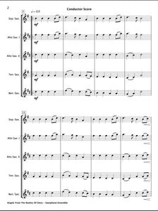 Christmas Saxophone Ensembles - Book 2 - Paul Barker Music 