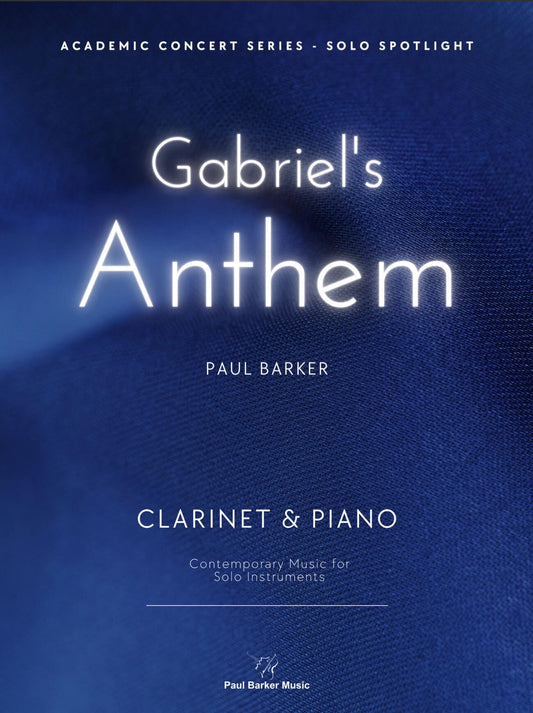 Gabriel's Anthem [Clarinet & Piano]